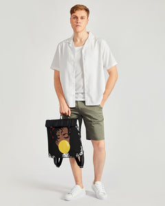 Bubbles Casual Flap Backpack