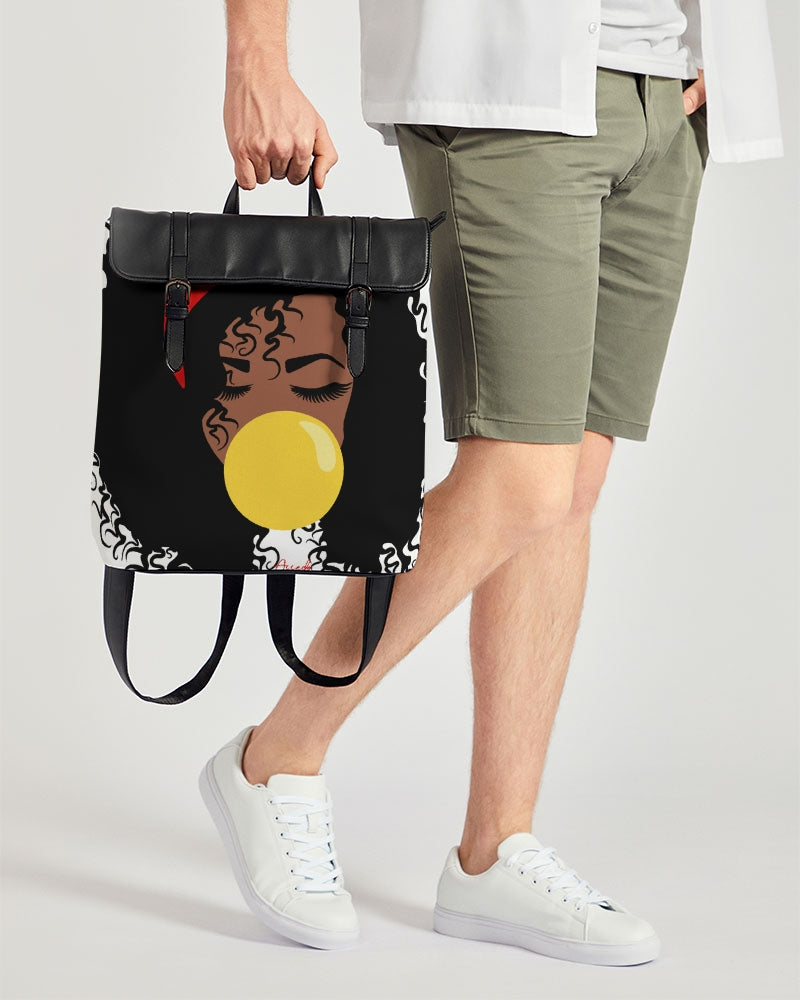 Bubbles Casual Flap Backpack
