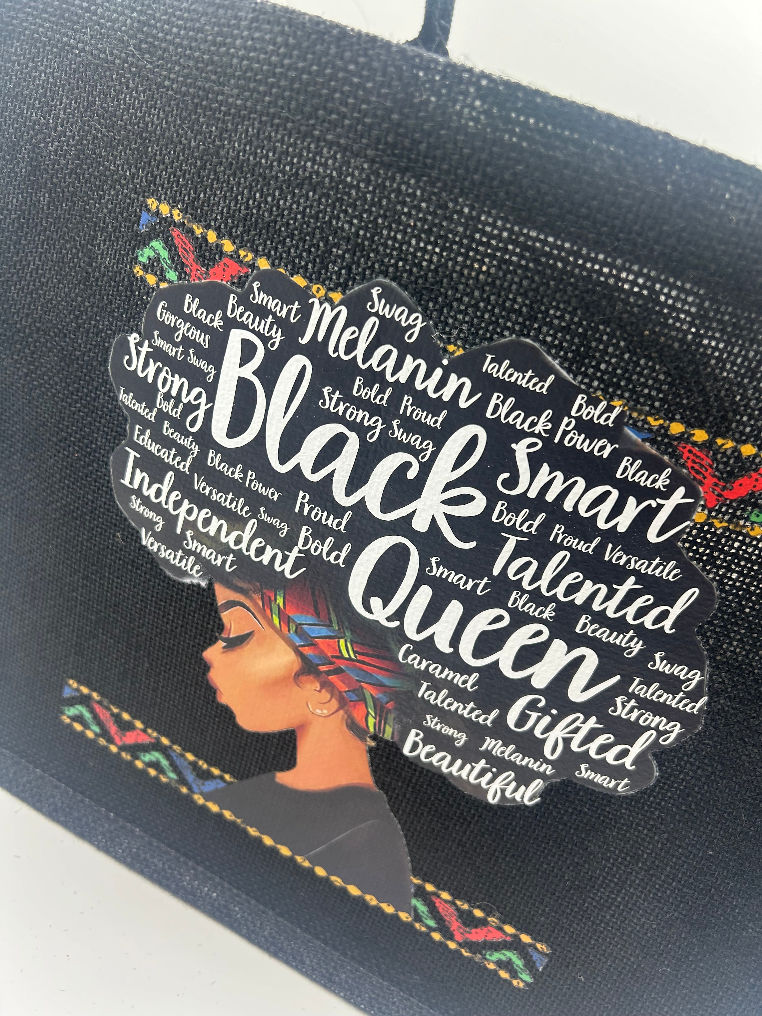 "Black Queen" Tote