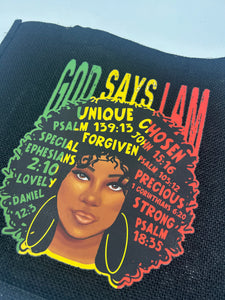 "God Says" Tote