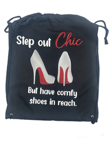 "Step Out Chic" Shoe Bag