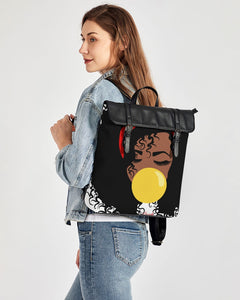 Bubbles Casual Flap Backpack