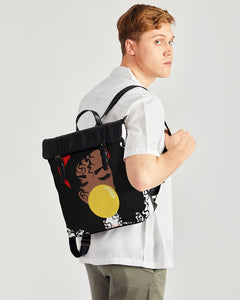 Bubbles Casual Flap Backpack