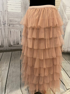 Multi-Layered Tulle Skirt