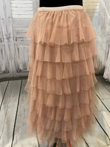 Multi-Layered Tulle Skirt